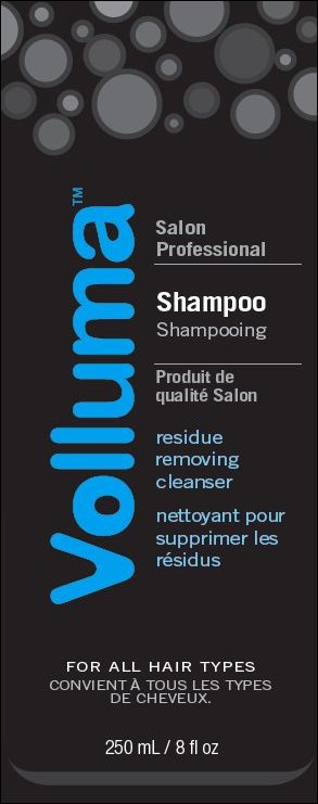 Volluma Shampoo Label - Front