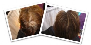 Dark Brown Hair Before & After